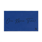 One More Time? Blue | Mix & Match Classic Fun-Flirty Lovers’ Towels