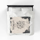 Woman of Love Vintage Blanket