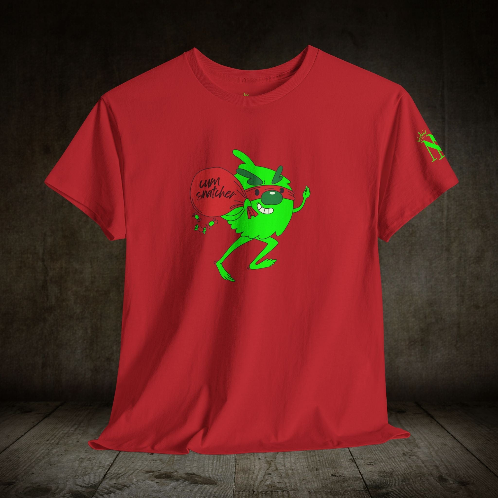 Xmas Cum Snatcher | Mix & Match 100% Cotton Unisex Fun-Flirty Lovers’ Tees