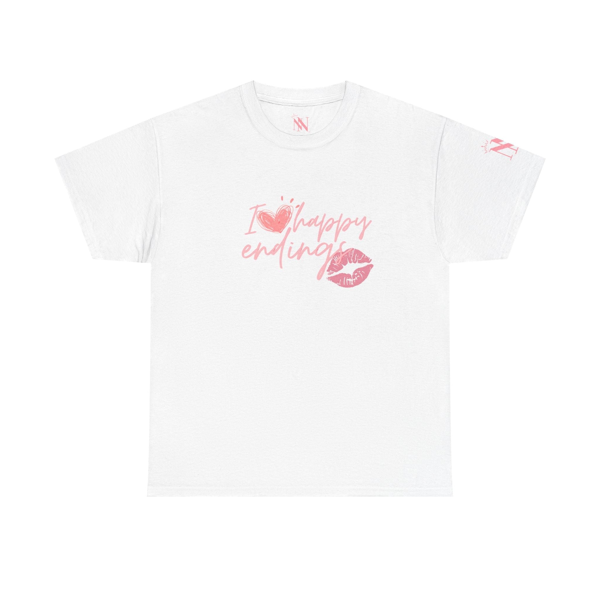 I Love Happy Endings | Mix & Match 100% Cotton Unisex Fun-Flirty Lovers’ Tees