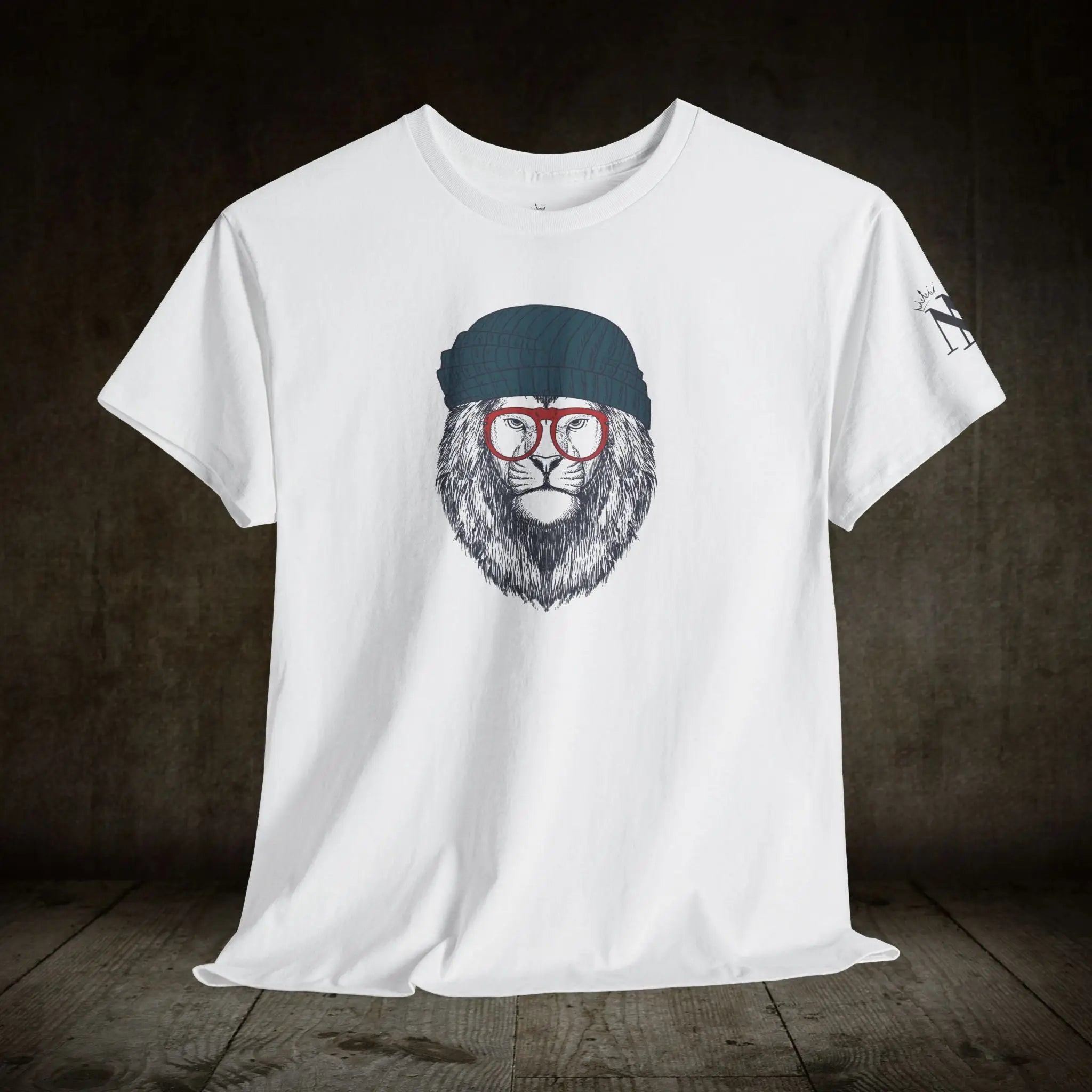 Cool Lion Cat | Mix & Match 100% Cotton Unisex Fun-Flirty Lovers’ Tees