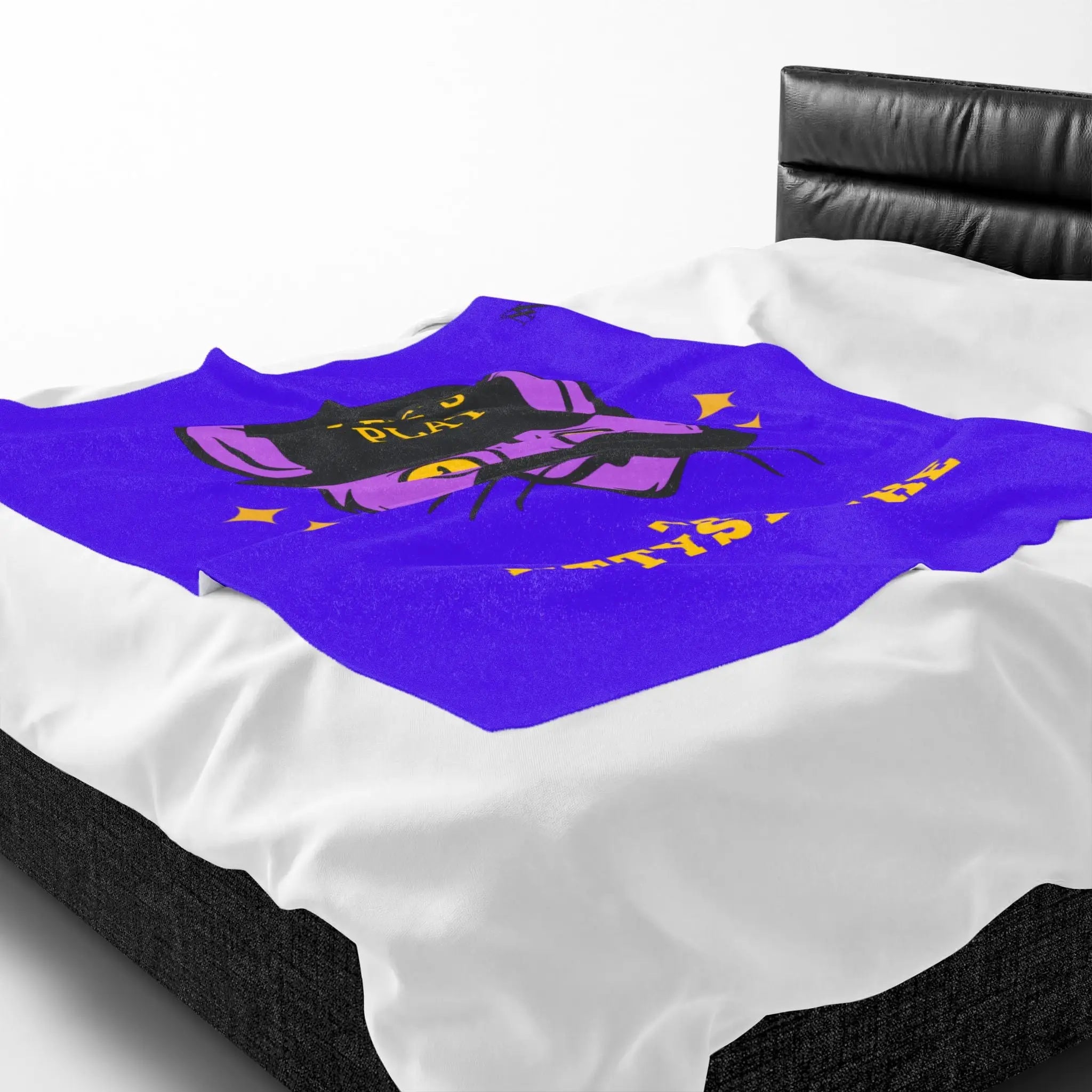 Mr. Kittystache Blanket