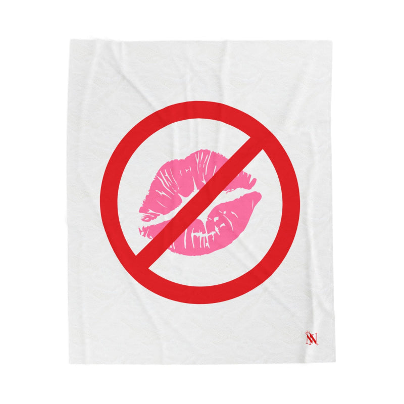 No Kissing Allowed | Mix & Match Fun-Flirty Lovers’ Blankets