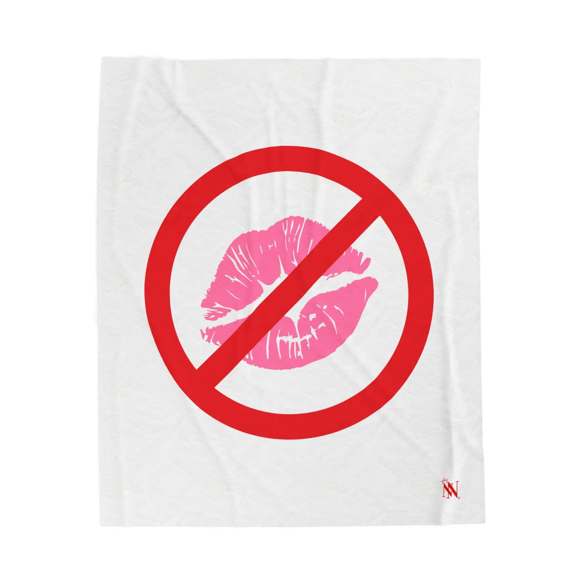No Kissing Allowed | Mix & Match Fun-Flirty Lovers’ Blankets