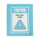 Caution Friction Zone Romantic Gifts Silky Soft Love Blanket