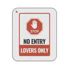 No Entry Lovers Only Sign | Nectar Napkins Fun-Flirty Lovers’ Sex Blankets