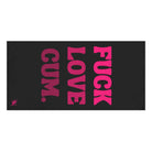 Fuck Love Cum. Nectar Napkins Large Sex Towel