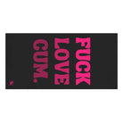 Fuck Love Cum. | Nectar Napkins XL Fun-Flirty Lovers’ Towels