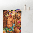 Pride Party We Will Be Us Graphic Series | Mix & Match XL Fun-Flirty Lovers’ Towels