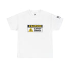 Caution: Slippery Surface | Mix & Match Cotton Unisex Fun-Flirty Lovers’ T-Shirts