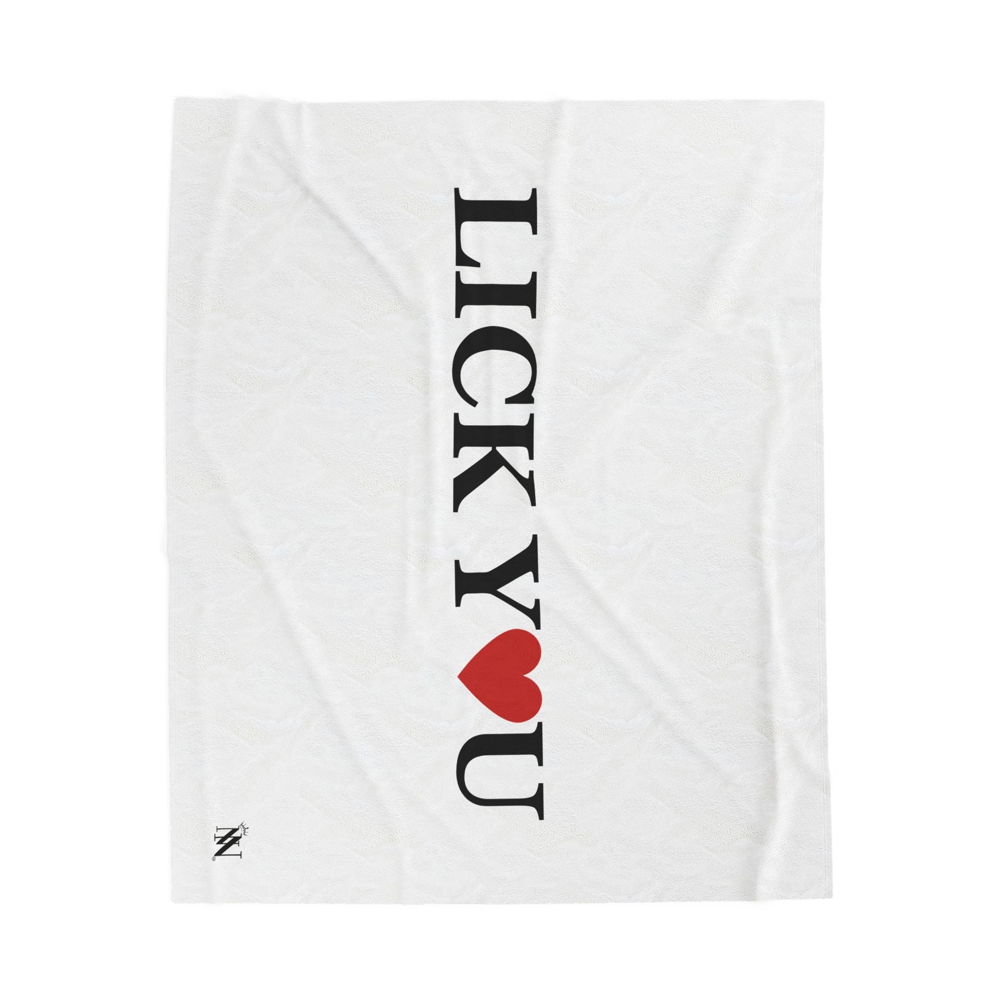 Lick You Love | Mix & Match Velveteen Fun-Flirty Lovers’ Blankets