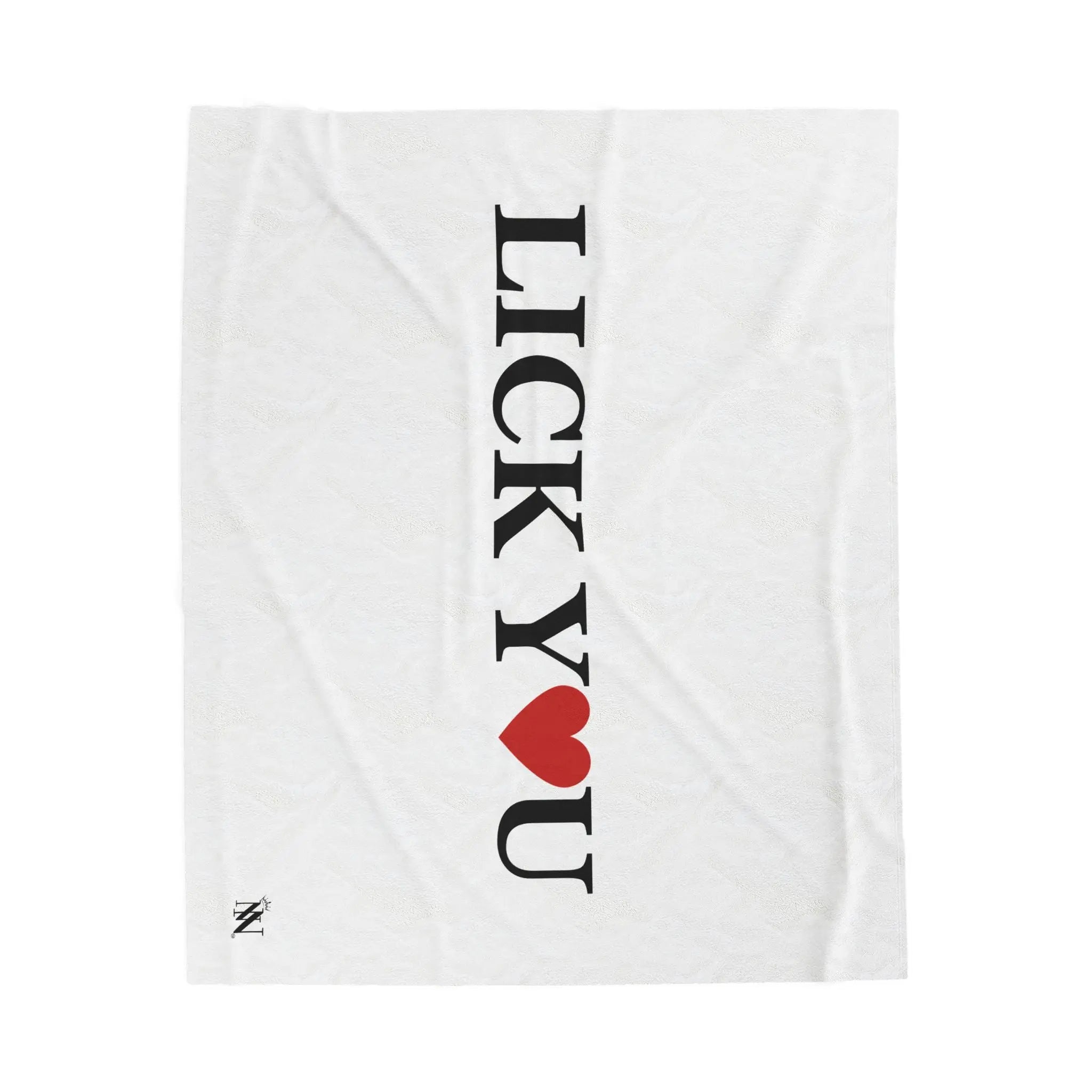 Lick You Love | Mix & Match Velveteen Fun-Flirty Lovers’ Blankets