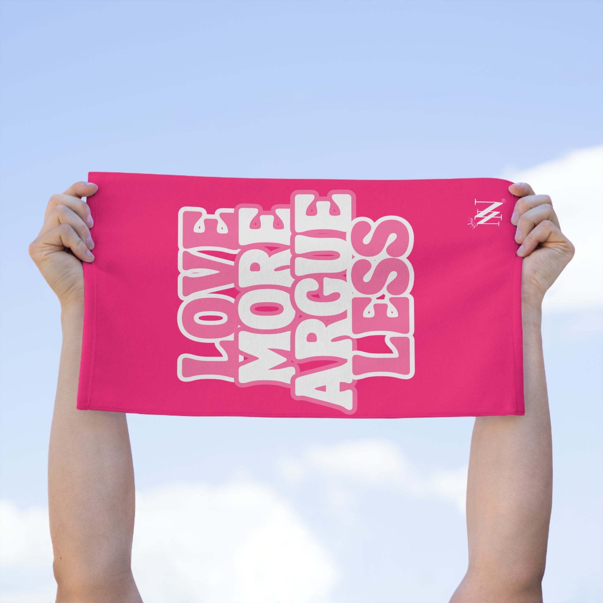 Love More Argue Less | Mix & Match Soft Fun-Flirty Lovers’ Towels