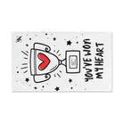 You’ve Won My Heart | Mix & Match Classic Fun-Flirty Lovers’ Towels