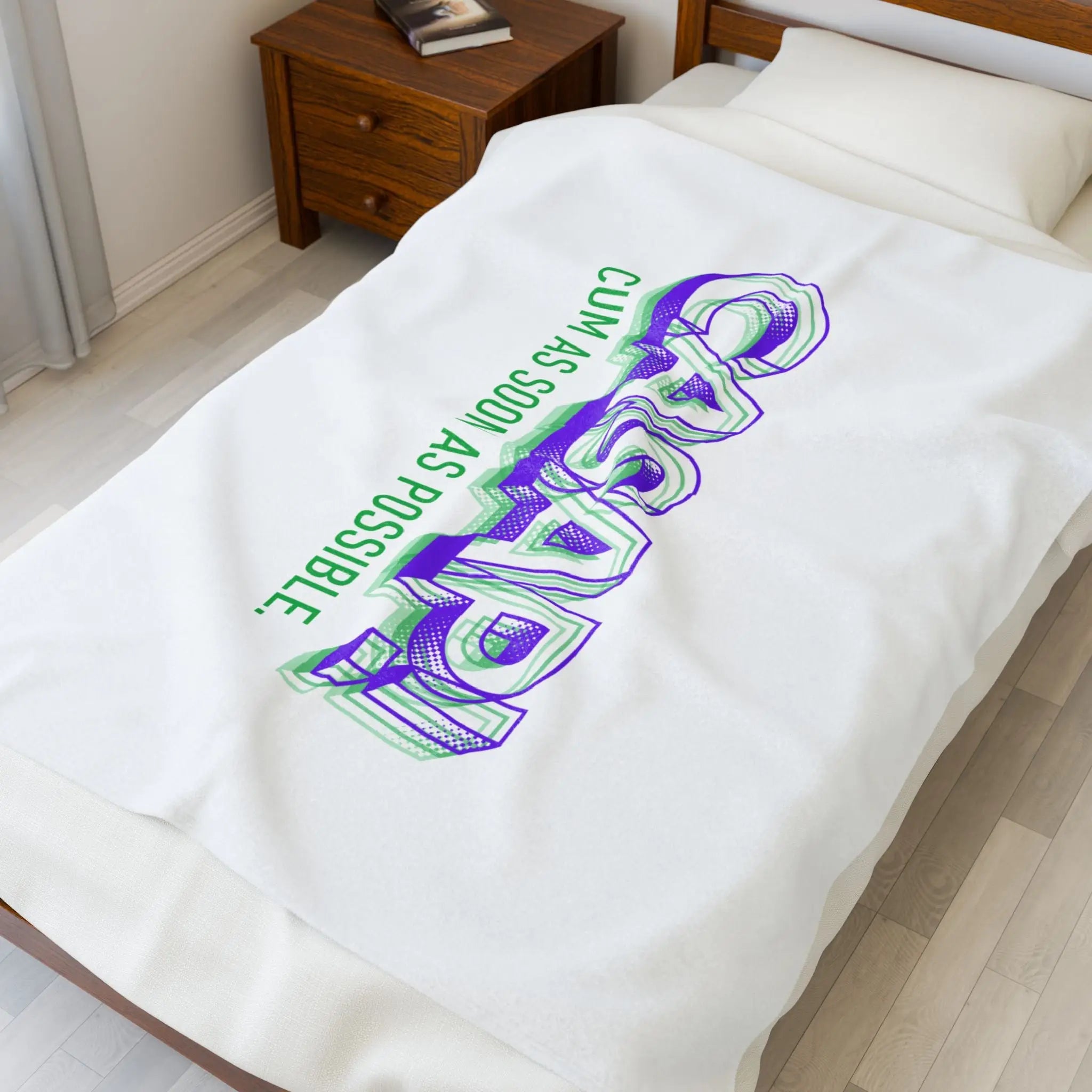 CASAP! | Mix & Match Velveteen Fun-Flirty Lovers’ Blankets