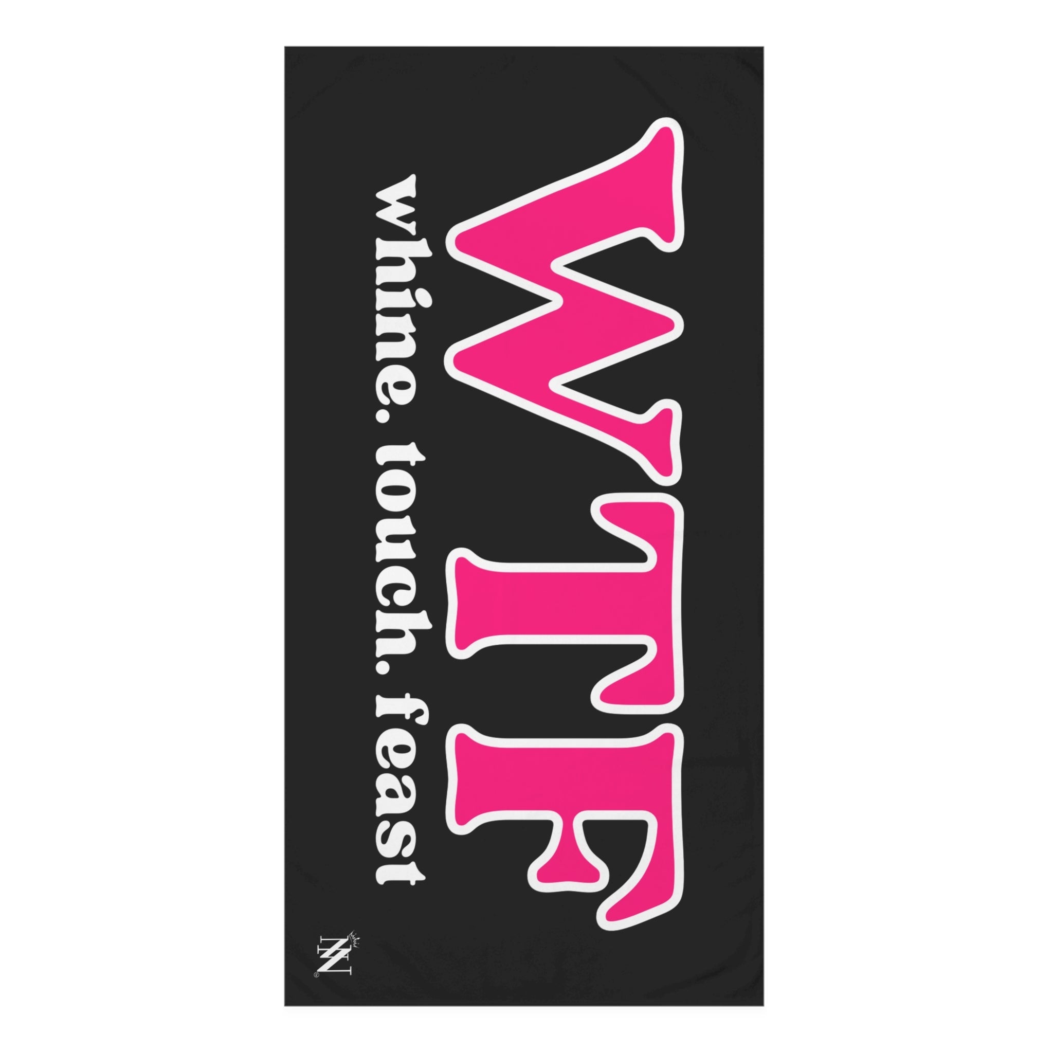WTF Whine Touch Feast | Mix & Match XL Fun-Flirty Lovers’ Towels