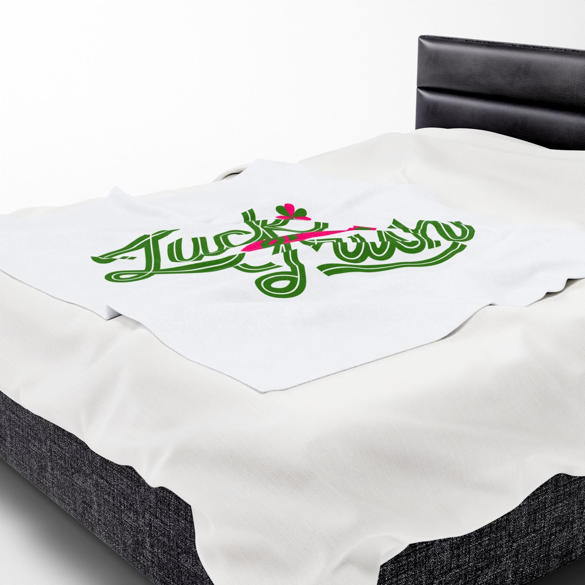 Luck of the Irish Mix Match Fun Flirty Love Blankets | Plush Gifts
