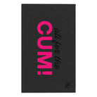 All for the Cum! Dark Grey | Mix & Match Soft Fun-Flirty Lovers’ Towels