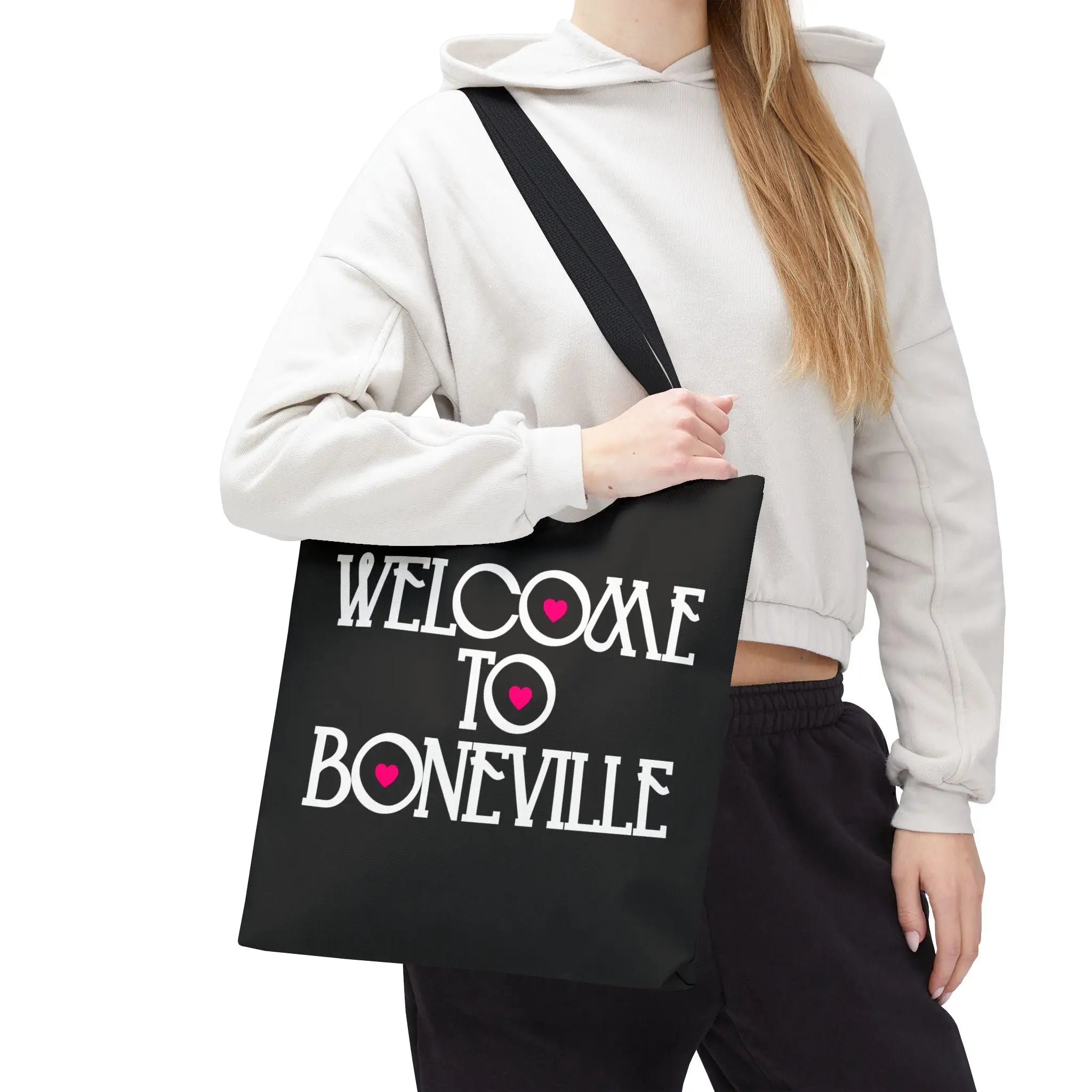 Welcome To Boneville | Nectar Napkins Fun-Flirty Lovers’ Totes