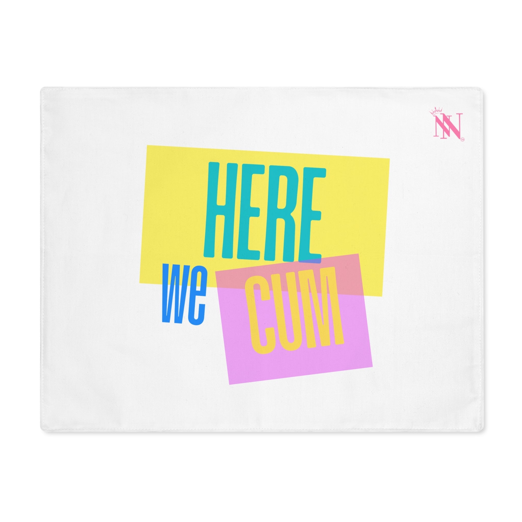 Here We Cum | Mix & Match Playful Fun-Flirty Lovers’ Toy Mats