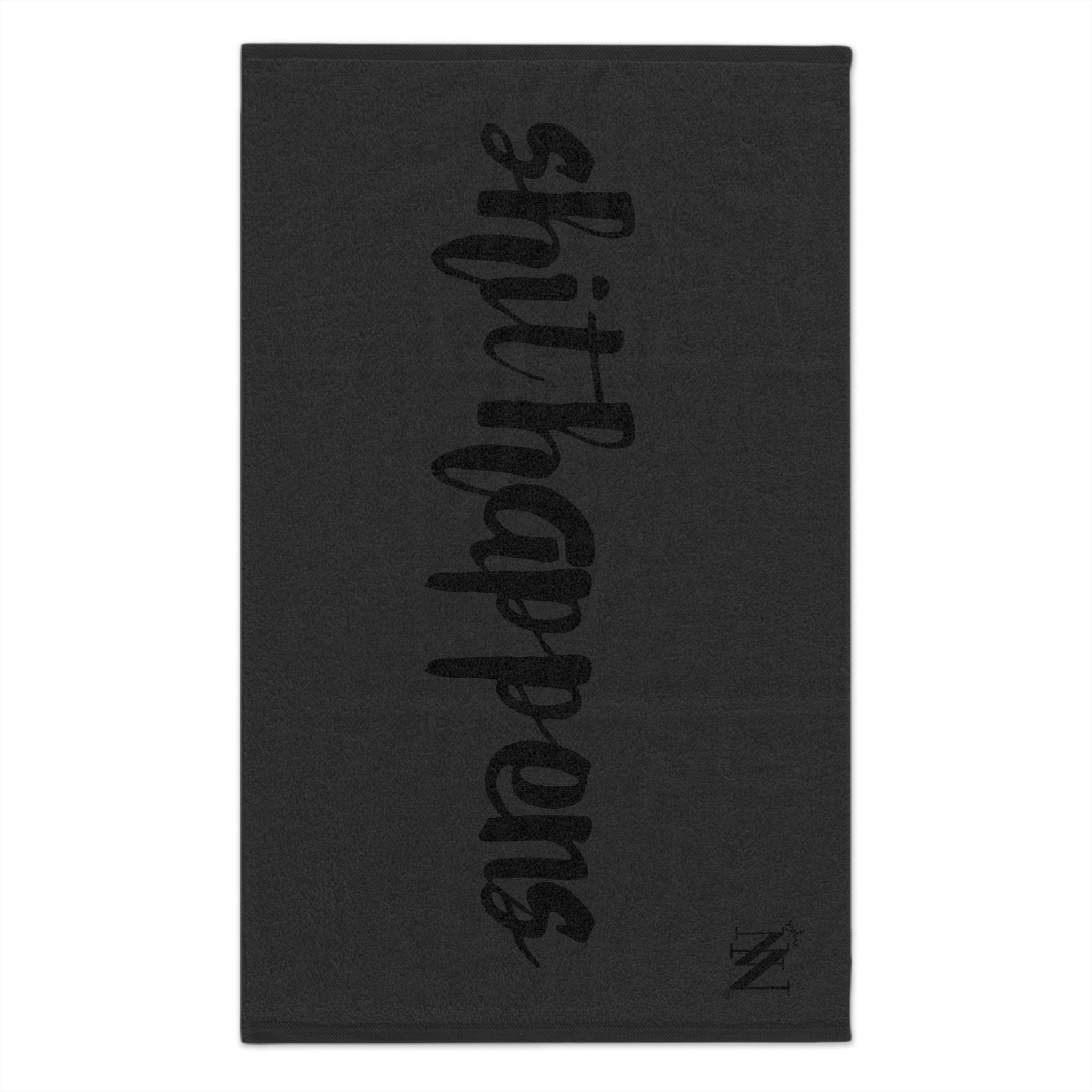Shit Happens Dark Grey | Mix & Match Soft Fun-Flirty Lovers’ Towels