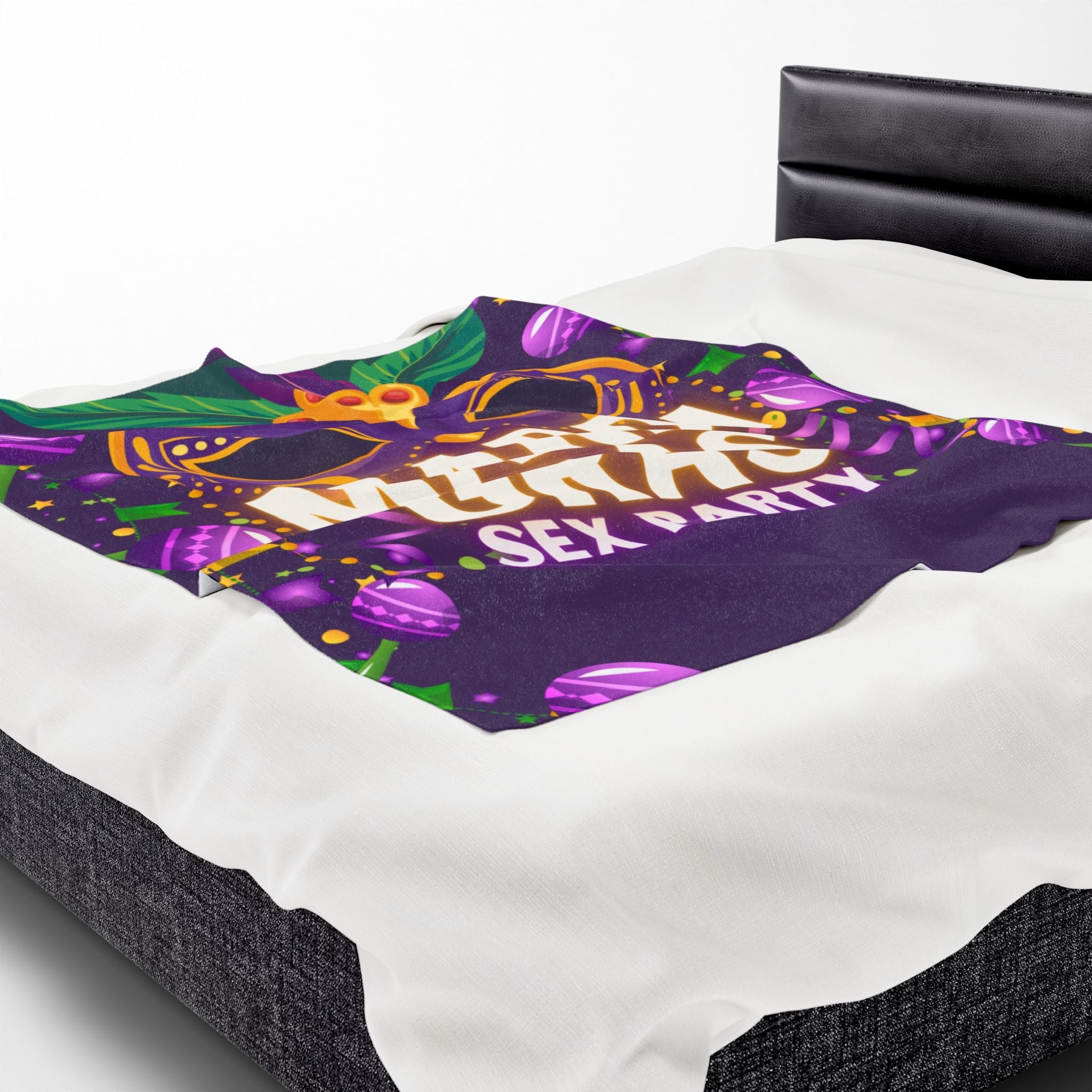 Mardi Gras Party | Mix & Match Fun-Flirty Lovers’ Blankets