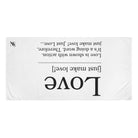 Definition of Love Big Ass Rimming Cum Towel