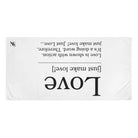 Definition of Love | Mix & Match XL Fun-Flirty Lovers’ Towels