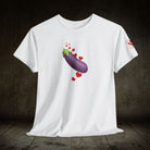 Eggplant Love Emoji | Mix & Match 100% Cotton Unisex Fun-Flirty Lovers’ Tees