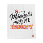Motorcycles Make Me Horny | Mix & Match Fun-Flirty Lovers’ Blankets