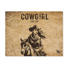 Vintage Cowgirl for Life Poster | Mix & Match Playful Fun-Flirty Lovers’ Toy Mats