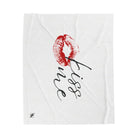 Kiss Me with a Kiss Romantic Gifts Love Blanket