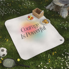 Courage Is Powerful | Mix Match Fun-Flirty Lovers’ Water-Resistant Blankets