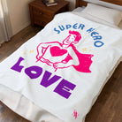 Super Hero Love Blanket