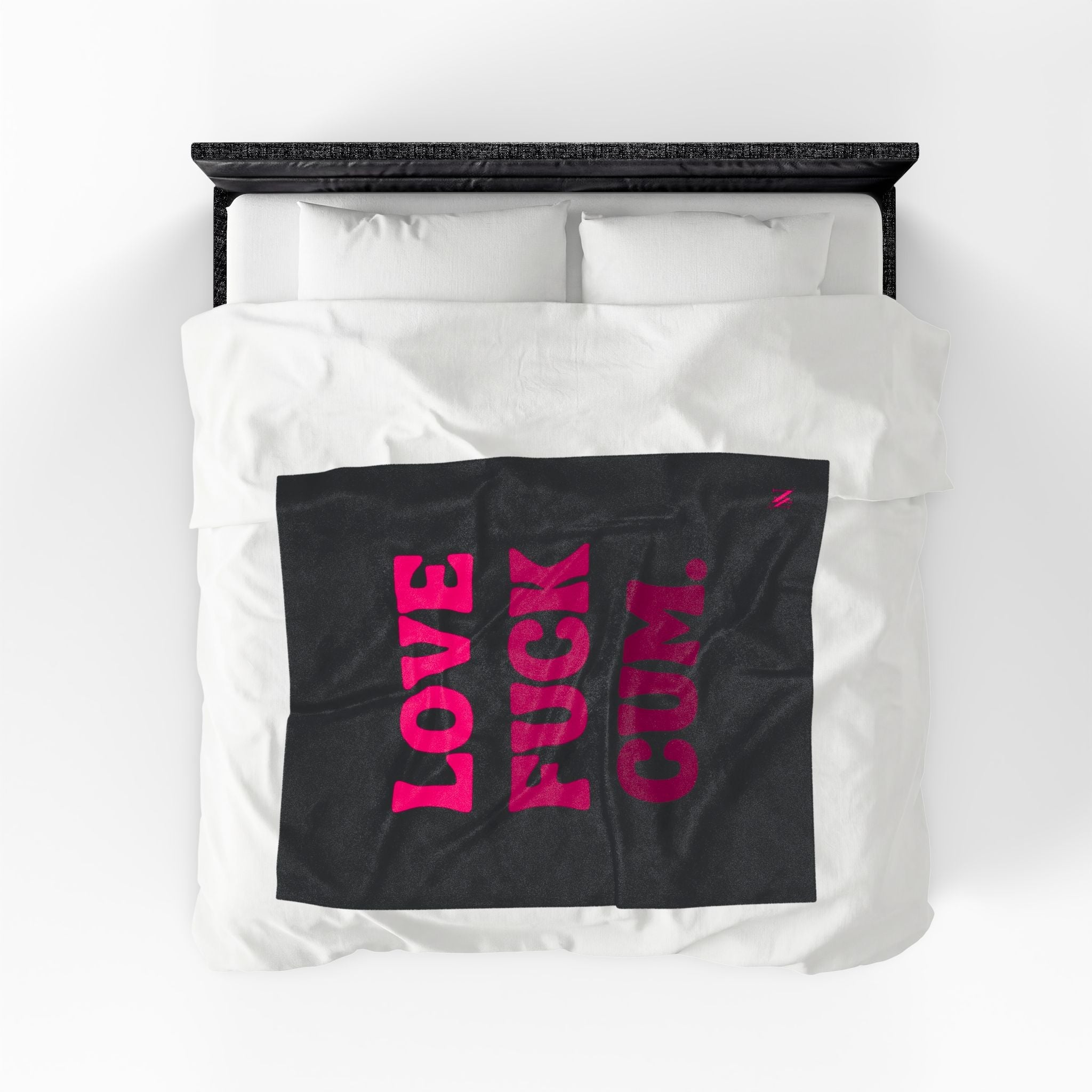 Love Fuck Cum. Nectar Napkins Love Blanket
