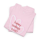 Happy Endings Exist! Two Hearts | Mix & Match Cotton Unisex Fun-Flirty Lovers’ T-Shirts