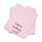 Happy Endings Exist! Two Hearts | Mix & Match Cotton Unisex Fun-Flirty Lovers’ T-Shirts