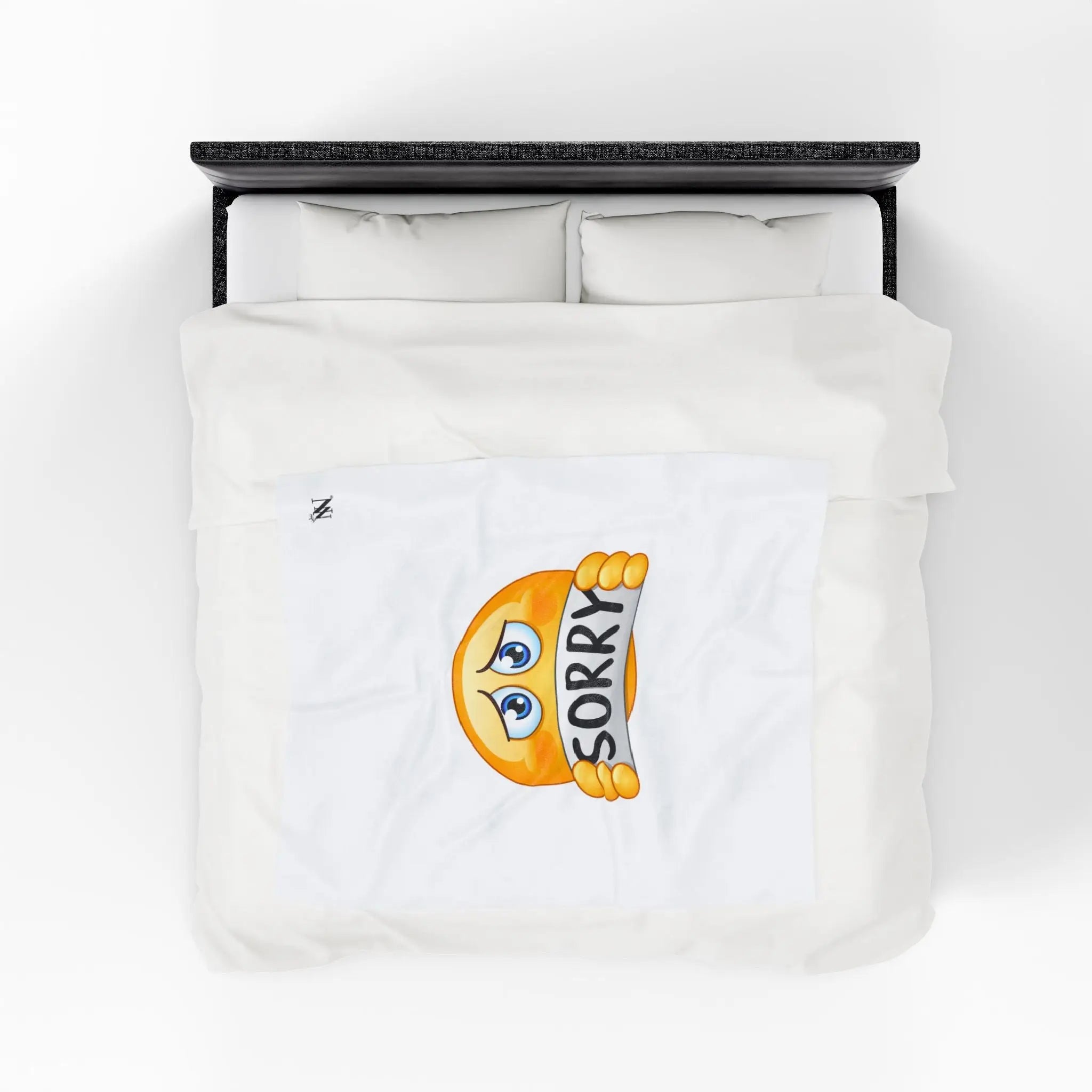 Sorry Emoji | Mix & Match Fun-Flirty Lovers’ Blankets