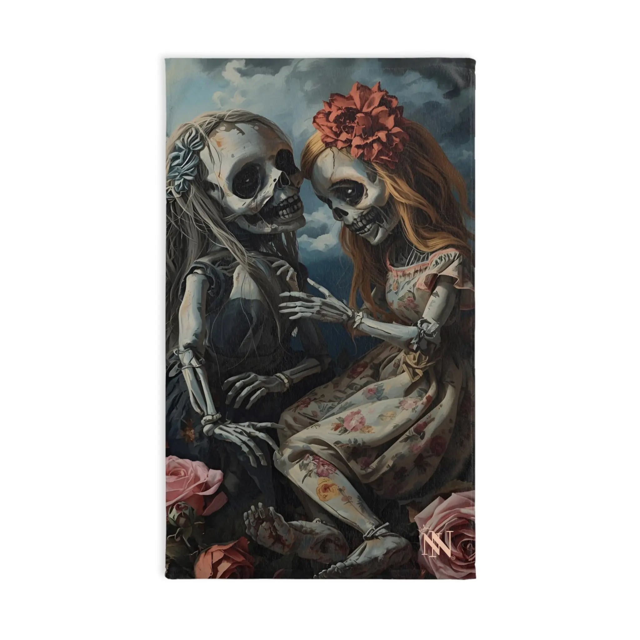 Death Becomes Us | Mix & Match Original Fun-Flirty Lovers’ Towels
