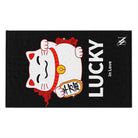 Lucky In Love Beckoning Cat | Mix & Match Soft Fun-Flirty Lovers’ Towels