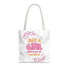 Just a Girl Cum Ideas Tote Bag