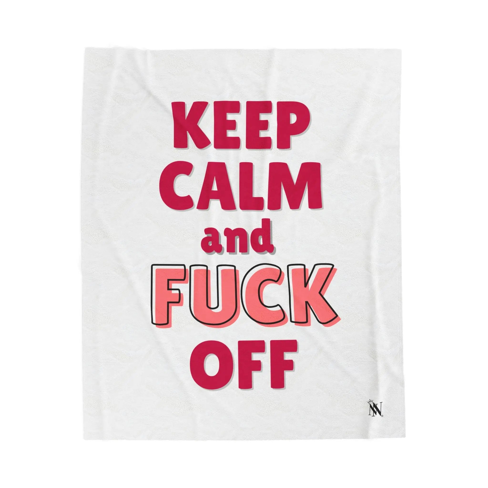 Keep Calm & Fuck Off | Mix & Match Soft Fun-Flirty Lovers’ Blankets
