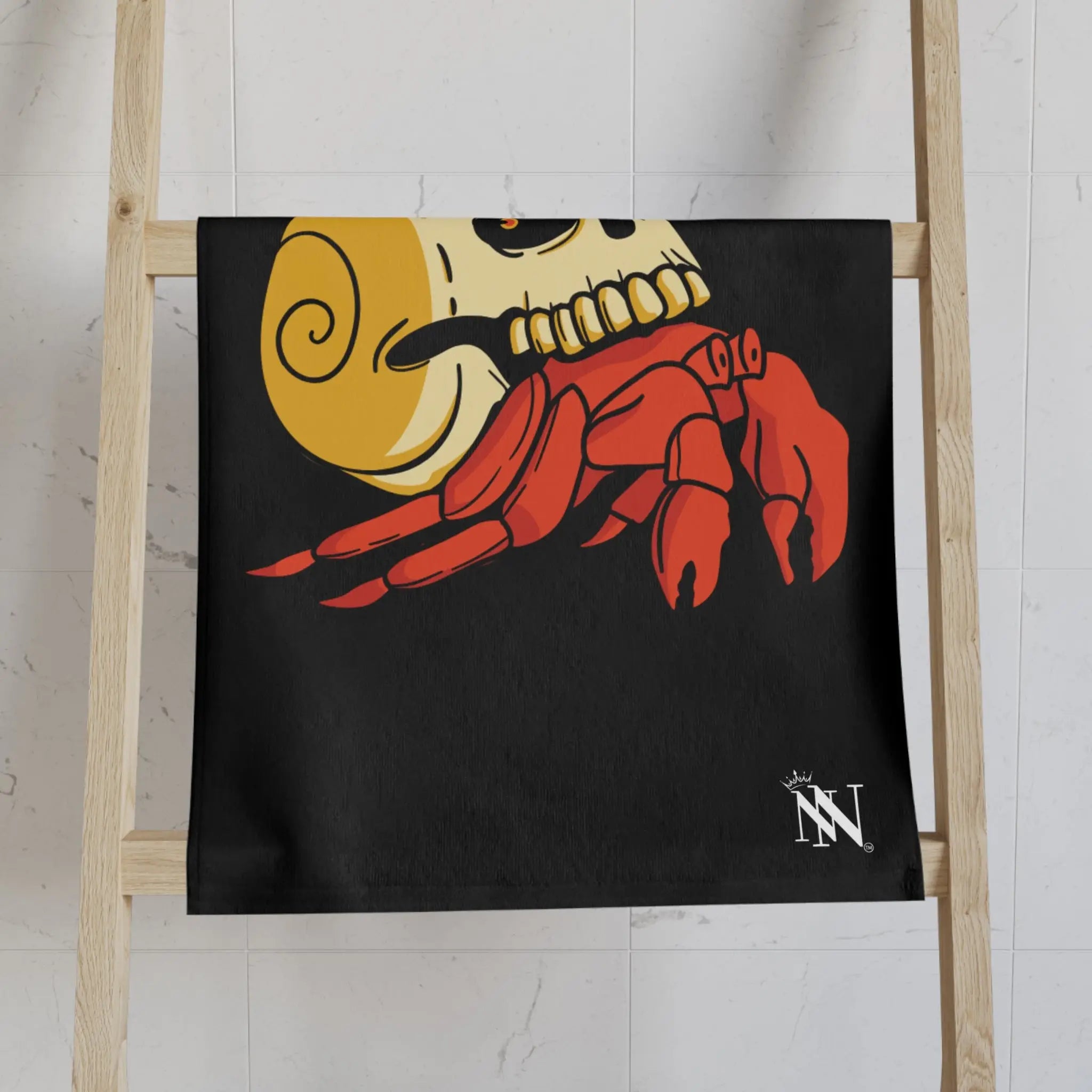 Crusty State of Mind Skull Cum Towel