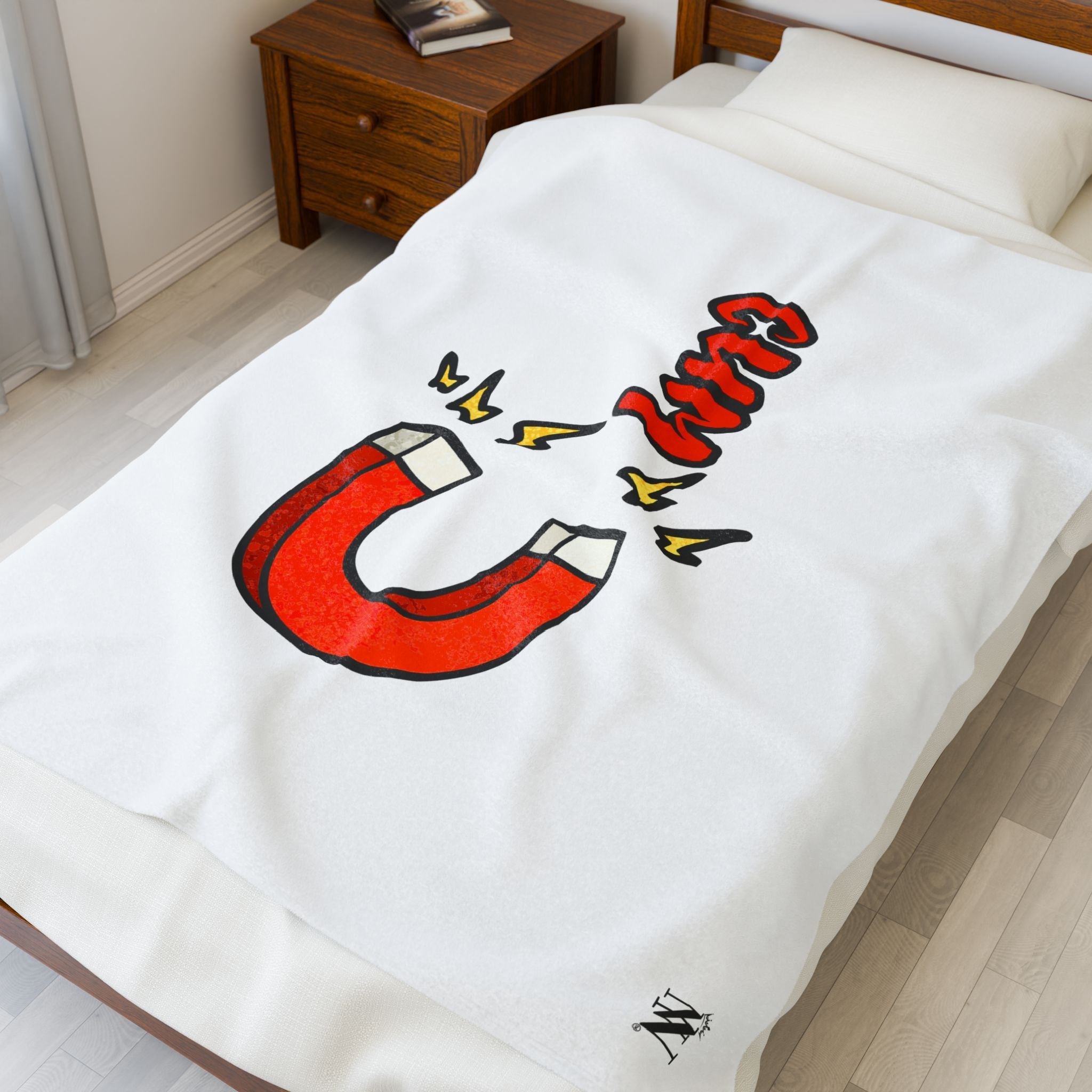 Cum Magnet | Mix & Match Soft Fun-Flirty Lovers’ Blankets