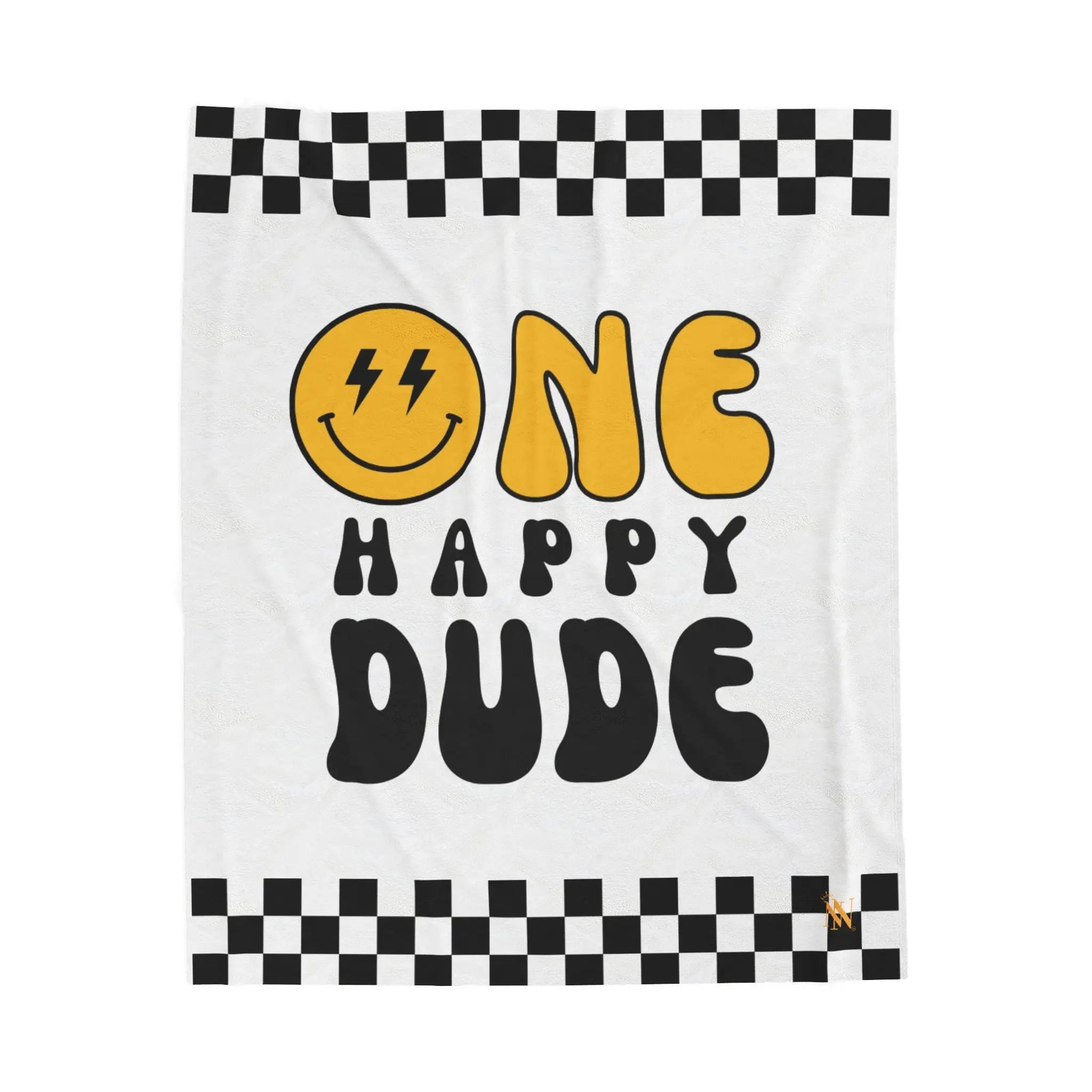 One Happy Dude Emoji Blanket