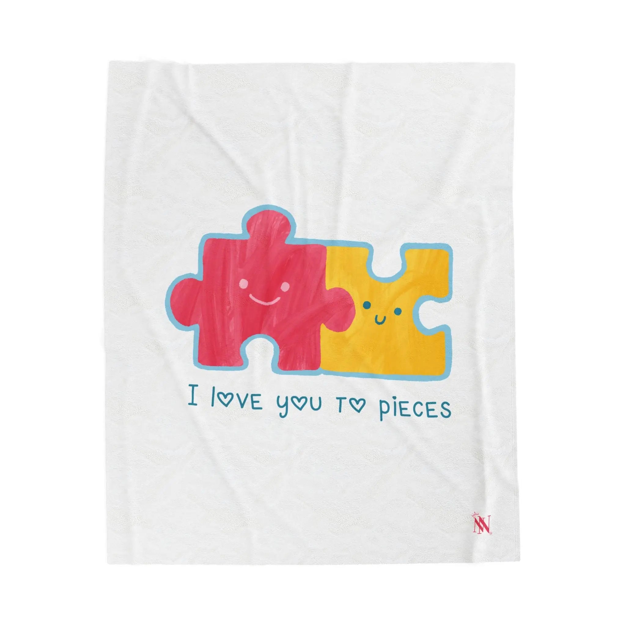 I Love You To Pieces | Mix & Match Fun-Flirty Lovers’ Blankets