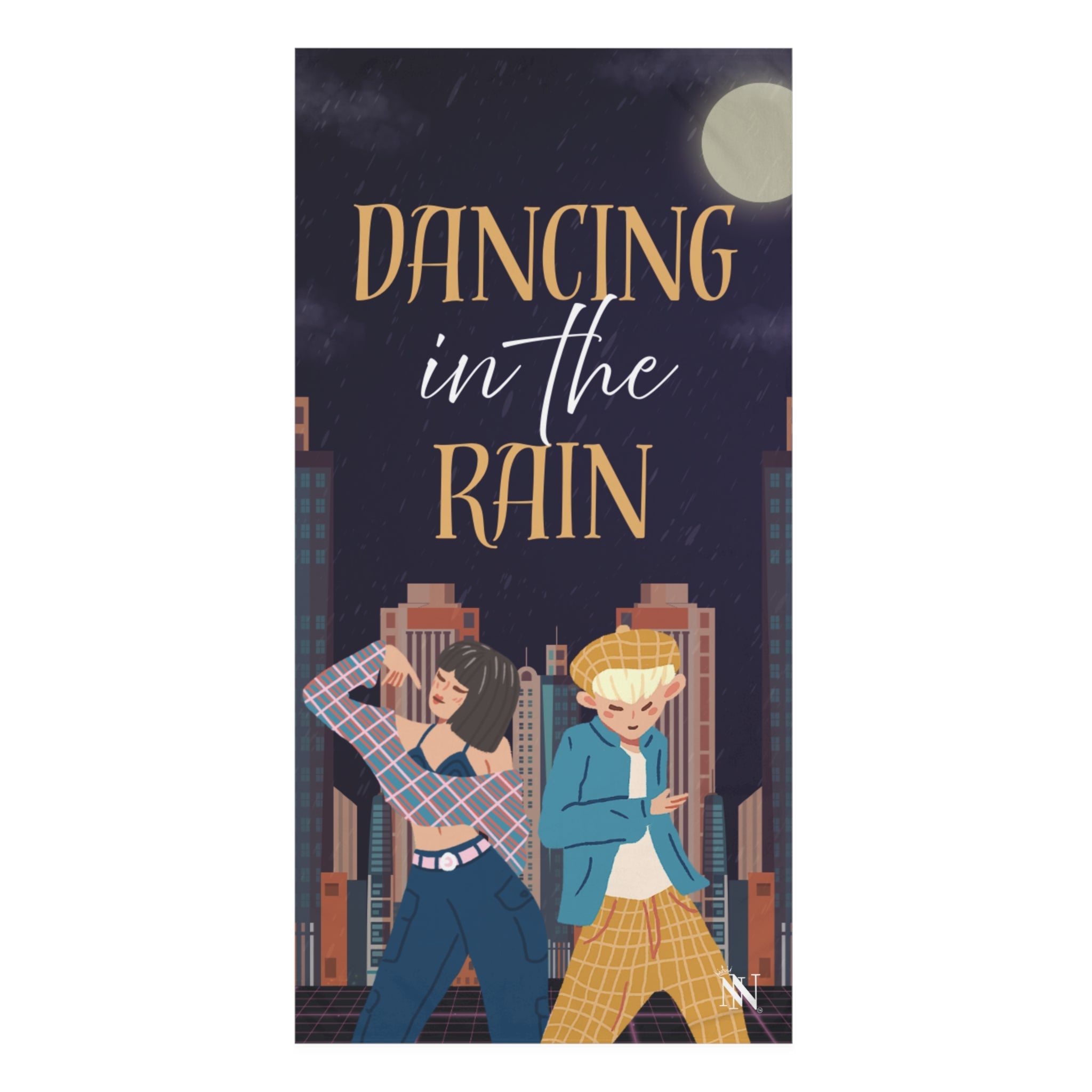 Dancing in the Rain | Mix & Match XL Fun-Flirty Lovers’ Towels