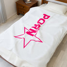 Pink Porn Star | Mix & Match Velveteen Fun-Flirty Lovers’ Blankets