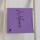 You’re Welcome Light Purple | Mix & Match Classic Fun-Flirty Lovers’ Towels