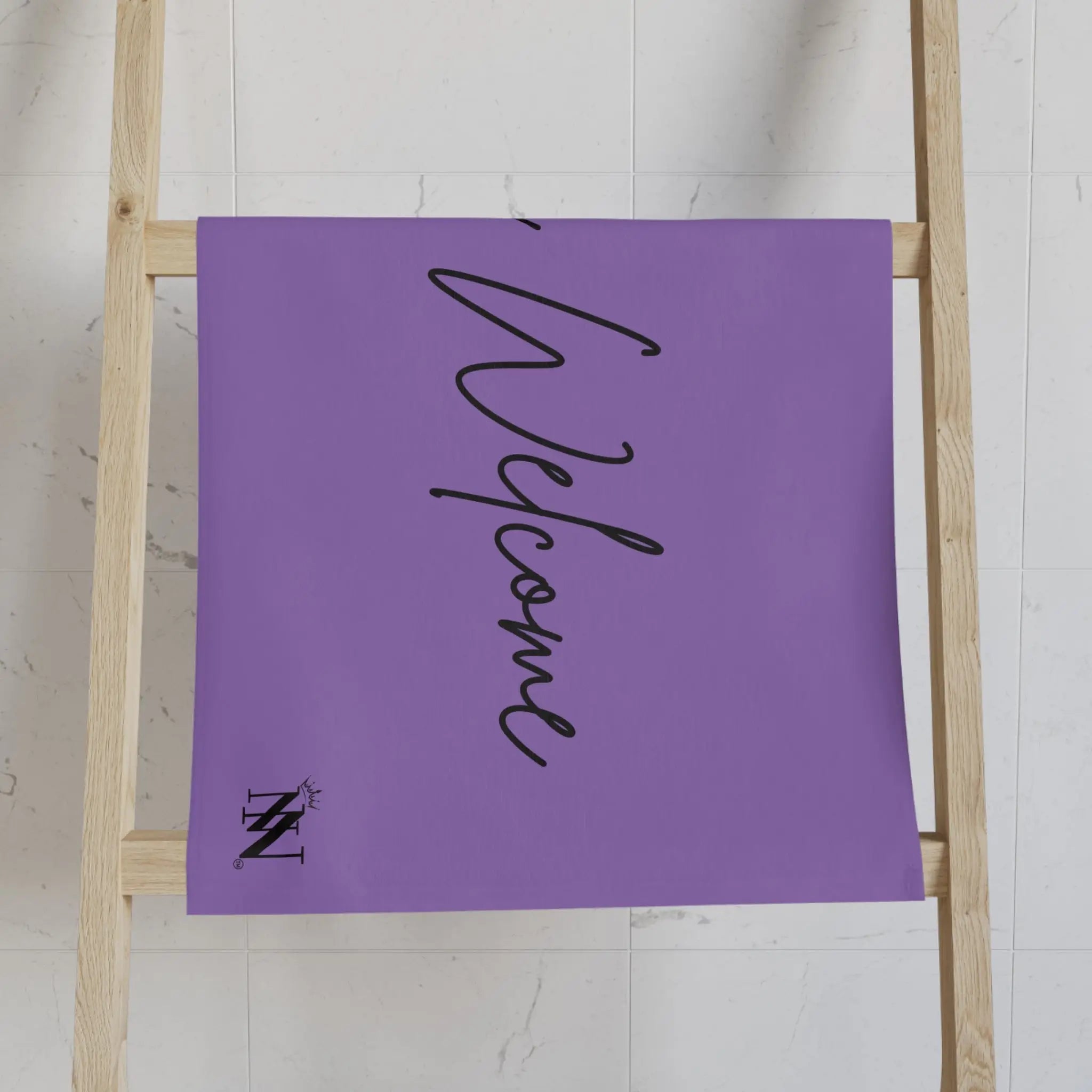 You’re Welcome Light Purple | Mix & Match Classic Fun-Flirty Lovers’ Towels